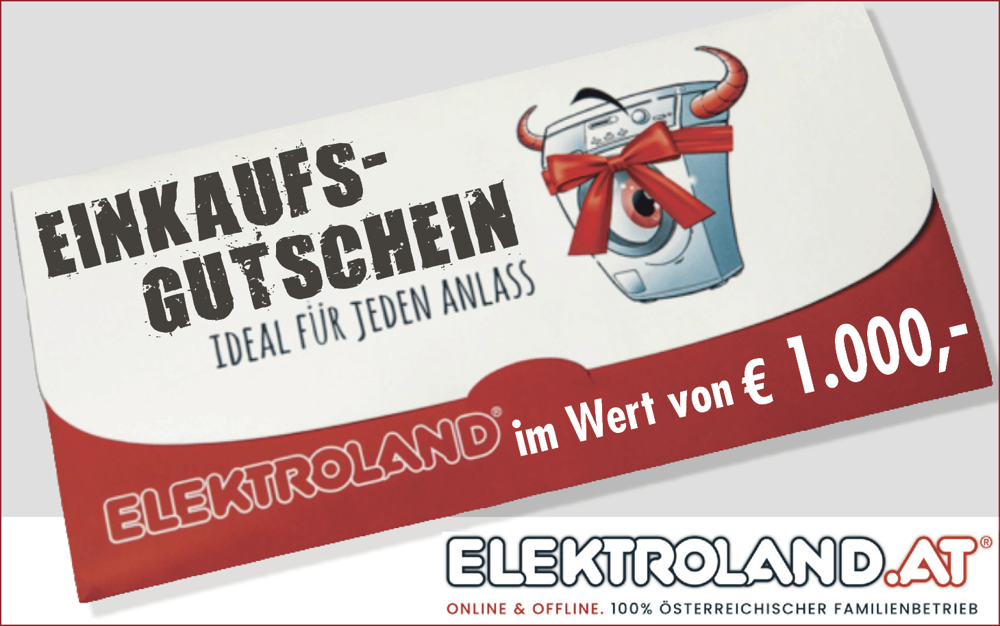 Gutschein 1000€ - Elektroland – Bild 1